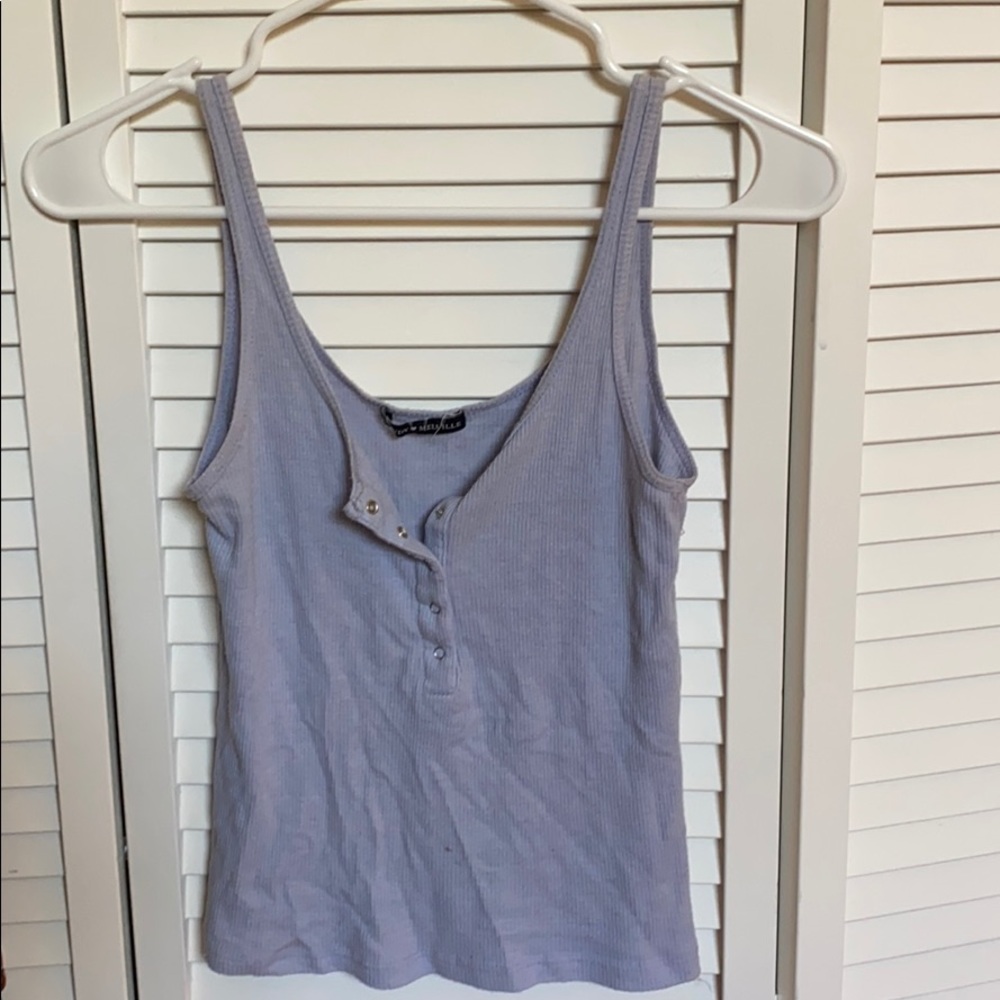 Blue tank